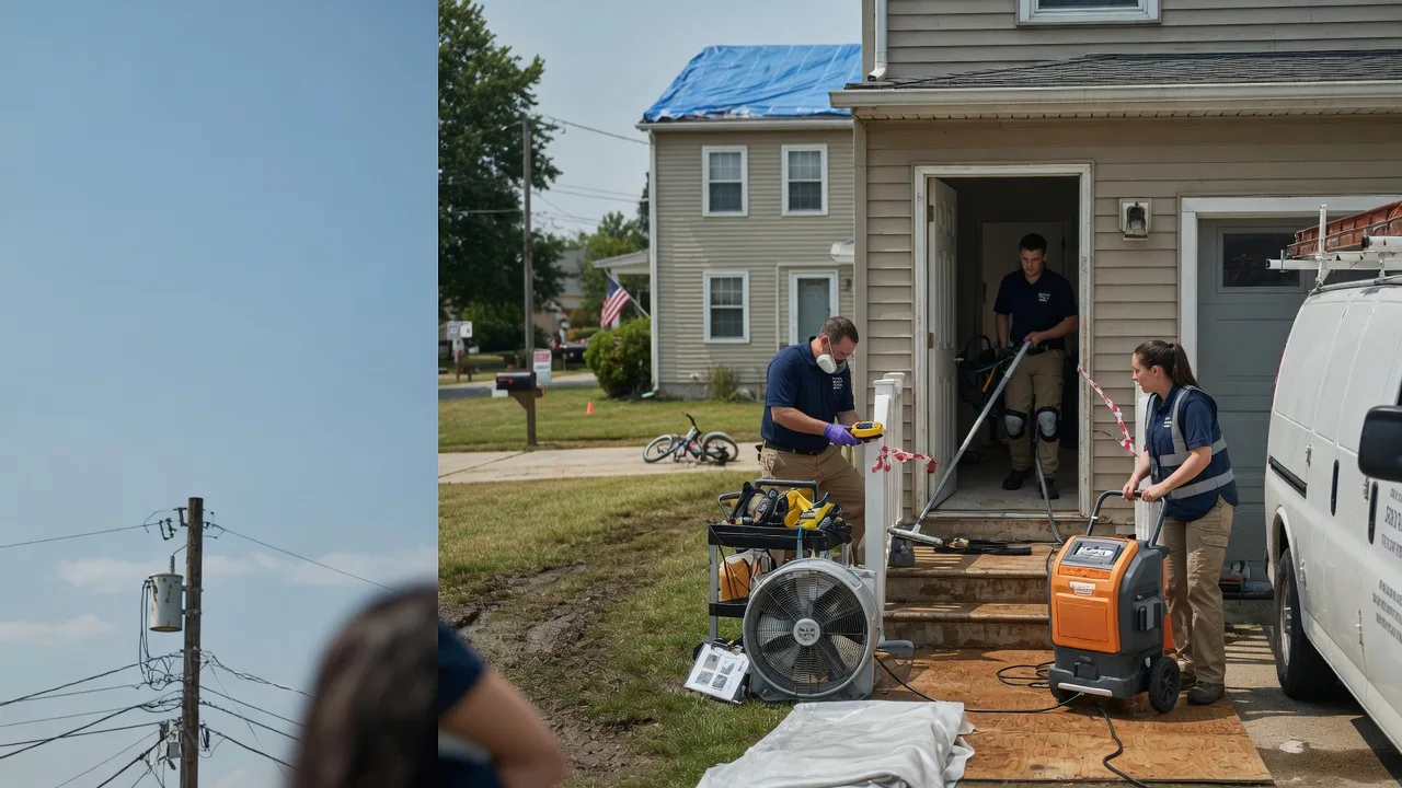 Water Damage Repair in Crystal, MI near me
